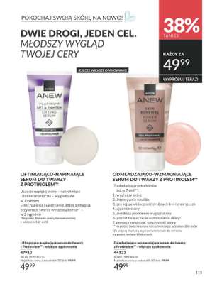 Avon Anew Liftingująco-napinające serum z Protinolem