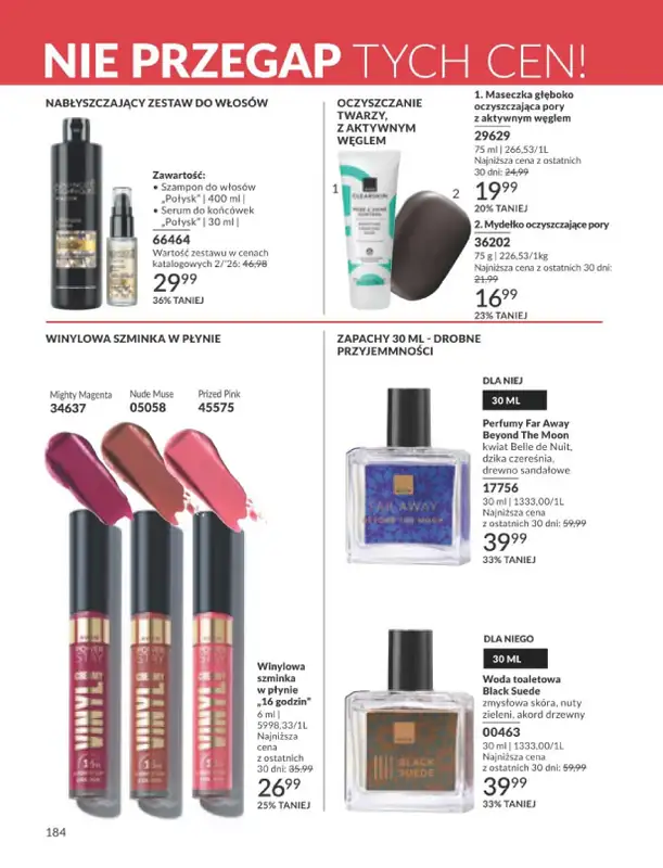 AVON - gazetka promocyjna Katalog Luty 2026 od soboty 31.01 do soboty 28.02 - strona 186