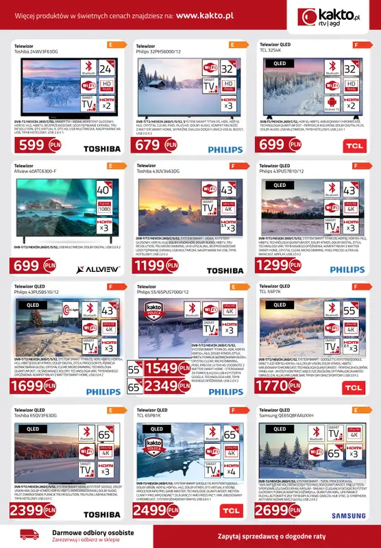 kakto.pl - gazetka promocyjna Gazetka od niedzieli 01.02 do soboty 28.02 - strona 7