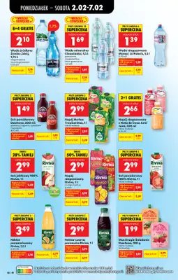 Biedronka - gazetka promocyjna Od poniedziałku od poniedziałku 02.02 do soboty 07.02 - strona 62