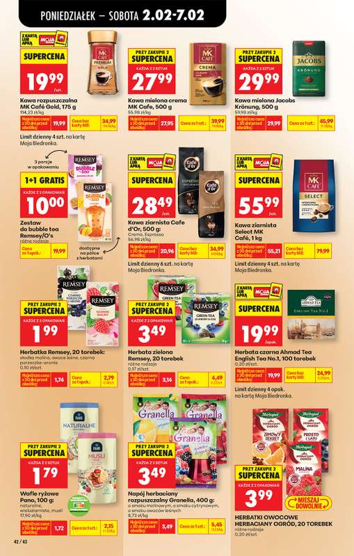 Biedronka - gazetka promocyjna Od poniedziałku od poniedziałku 02.02 do soboty 07.02 - strona 52