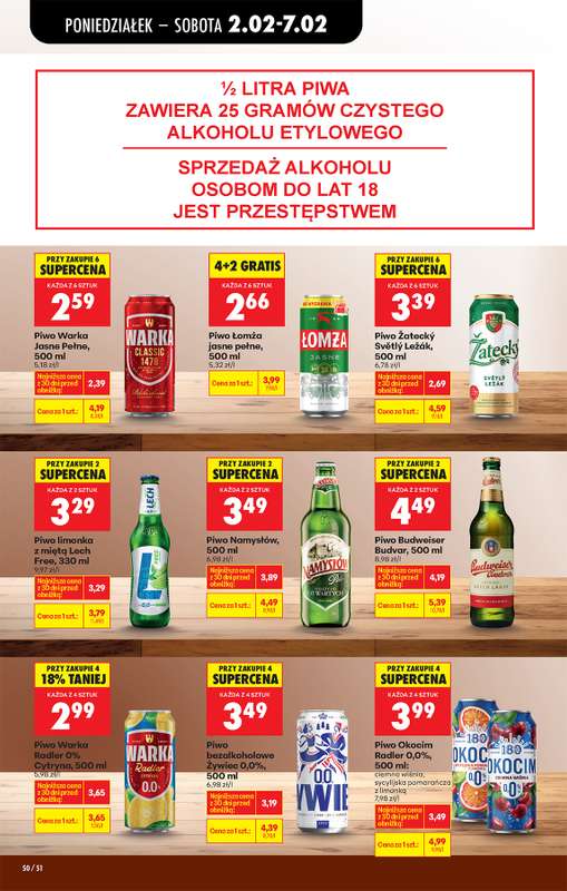 Biedronka - gazetka promocyjna Od poniedziałku od poniedziałku 02.02 do soboty 07.02 - strona 64