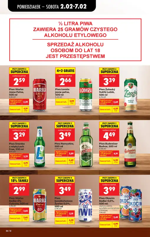 Biedronka - gazetka promocyjna Od poniedziałku od poniedziałku 02.02 do soboty 07.02 - strona 64