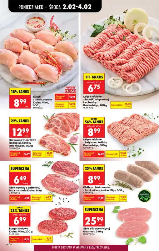 Biedronka - gazetka promocyjna Od poniedziałku, Z ladą tradycyjną od poniedziałku 02.02 do soboty 07.02 - strona 34