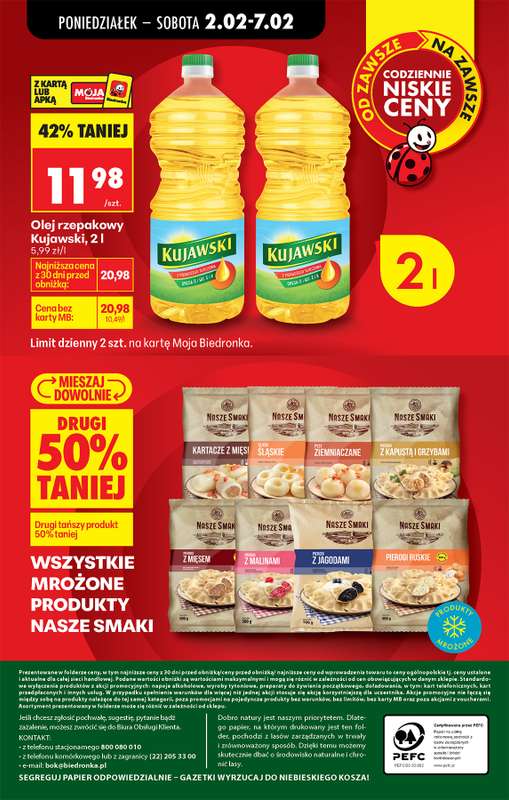Biedronka - gazetka promocyjna Od poniedziałku, Z ladą tradycyjną od poniedziałku 02.02 do soboty 07.02 - strona 85
