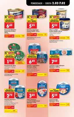 Biedronka - gazetka promocyjna Od poniedziałku, Z ladą tradycyjną od poniedziałku 02.02 do soboty 07.02 - strona 43