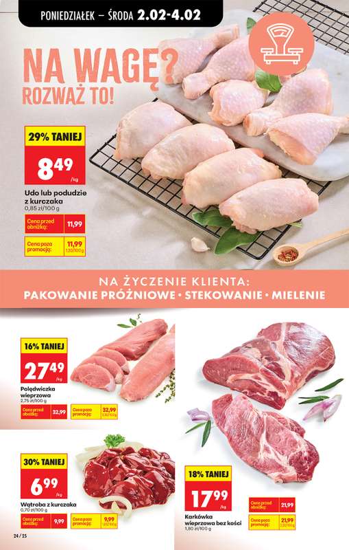 Biedronka - gazetka promocyjna Od poniedziałku, Z ladą tradycyjną od poniedziałku 02.02 do soboty 07.02 - strona 32