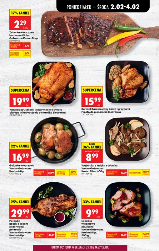 Biedronka - gazetka promocyjna Od poniedziałku, Z ladą tradycyjną od poniedziałku 02.02 do soboty 07.02 - strona 35