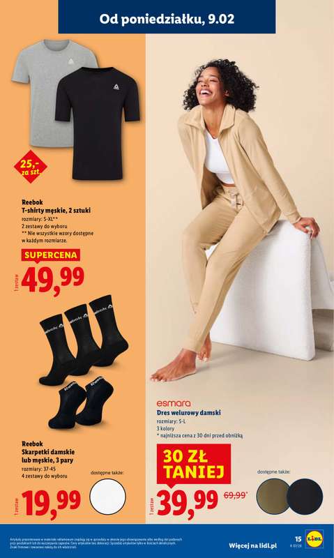 Lidl - gazetka promocyjna Katalog od poniedziałku 09.02 do soboty 14.02 - strona 15