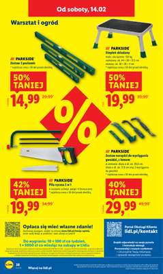 Lidl - gazetka promocyjna Katalog od poniedziałku 09.02 do soboty 14.02 - strona 44