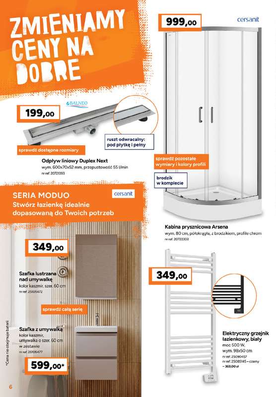 Bricoman - gazetka promocyjna Gazetka od poniedziałku 02.02 do niedzieli 01.03 - strona 6