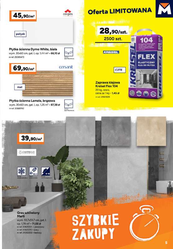 Bricoman - gazetka promocyjna Gazetka od poniedziałku 02.02 do niedzieli 01.03 - strona 5