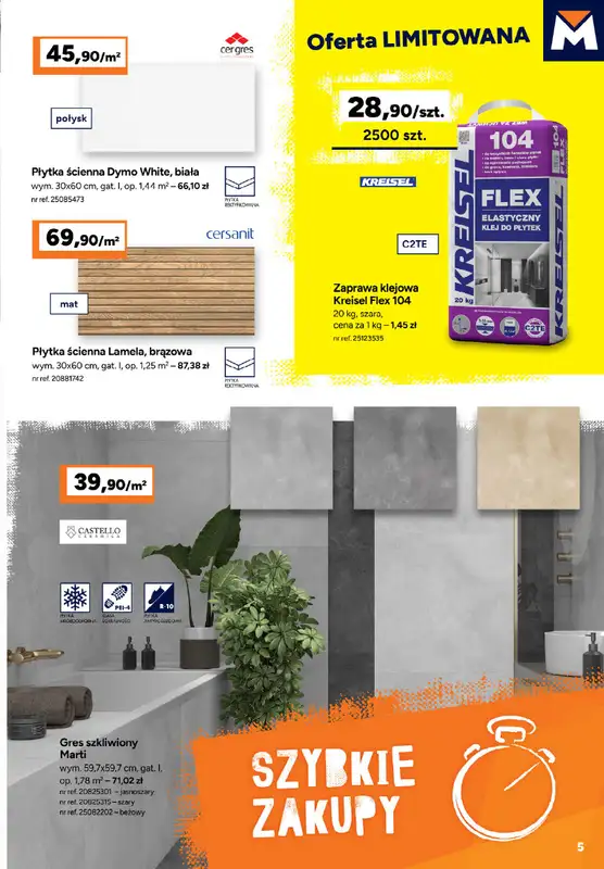 Bricoman - gazetka promocyjna Gazetka od poniedziałku 02.02 do niedzieli 01.03 - strona 5