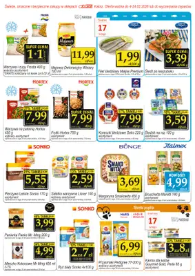 Społem - Blisko i Korzystnie - gazetka promocyjna Gazetka PSS Kalisz od środy 04.02 do wtorku 24.02 - strona 3