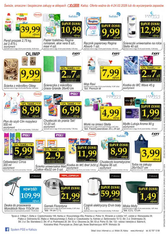 Społem - Blisko i Korzystnie - gazetka promocyjna Gazetka PSS Kalisz od środy 04.02 do wtorku 24.02 - strona 8