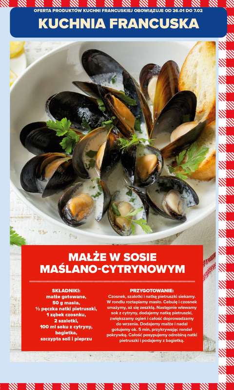 Carrefour - gazetka promocyjna Gazetka Kuchnia Francuska od poniedziałku 26.01 do soboty 07.02 - strona 13