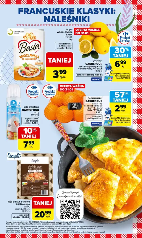 Carrefour - gazetka promocyjna Gazetka Kuchnia Francuska od poniedziałku 26.01 do soboty 07.02 - strona 5