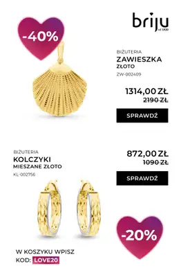 BEST SALE - gazetka promocyjna Briju I Gazetka: Walentynki od czwartku 29.01 do niedzieli 15.02 - strona 3