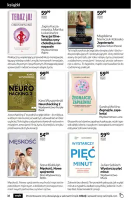 BEST SALE - gazetka promocyjna Empik I Tom kultury: książki od piątku 30.01 do wtorku 10.02 - strona 38