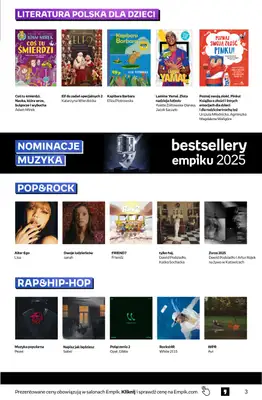 BEST SALE - gazetka promocyjna Empik I Tom kultury: książki od piątku 30.01 do wtorku 10.02 - strona 3