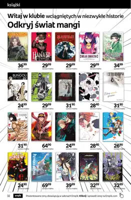 BEST SALE - gazetka promocyjna Empik I Tom kultury: książki od piątku 30.01 do wtorku 10.02 - strona 32