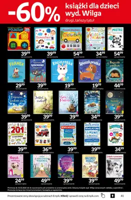 BEST SALE - gazetka promocyjna Empik I Tom kultury: książki od piątku 30.01 do wtorku 10.02 - strona 41