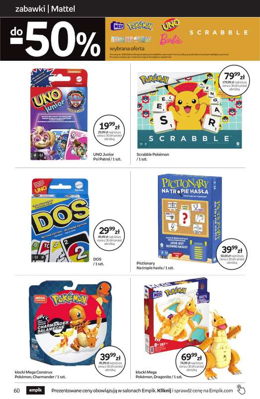 BEST SALE - gazetka promocyjna Empik I Tom kultury: zabawki od piątku 30.01 do wtorku 10.02 - strona 6