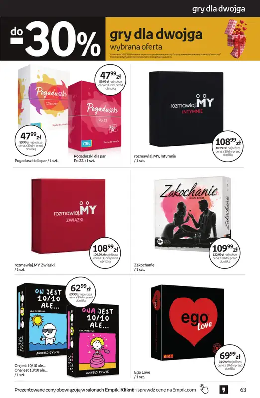 BEST SALE - gazetka promocyjna Empik I Tom kultury: zabawki od piątku 30.01 do wtorku 10.02 - strona 9