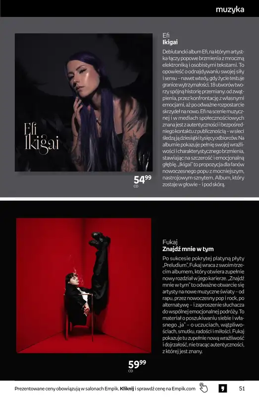 BEST SALE - gazetka promocyjna Empik I Tom kultury: muzyka od piątku 30.01 do wtorku 10.02 - strona 7