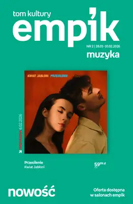 BEST SALE - gazetka promocyjna Empik I Tom kultury: muzyka od piątku 30.01 do wtorku 10.02