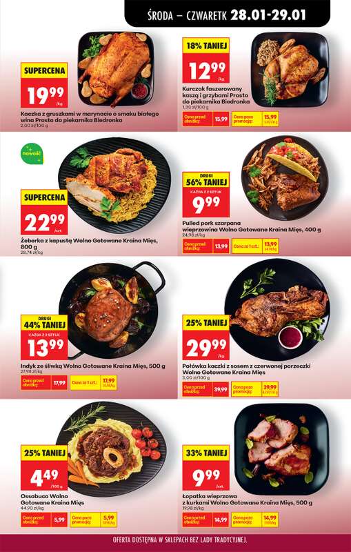 Biedronka - gazetka promocyjna Od czwartku od czwartku 28.01 do środy 03.02 - strona 43