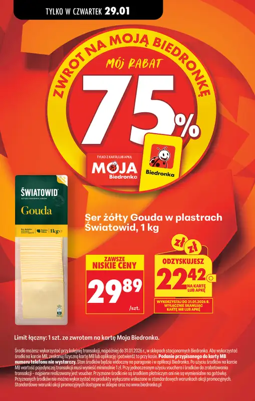 Biedronka - gazetka promocyjna Od czwartku, Z ladą tradycyjną od czwartku 28.01 do środy 03.02 - strona 8