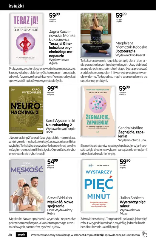 Empik - gazetka promocyjna Tom kultury: Prezenty od poniedziałku 02.02 do wtorku 10.02 - strona 38