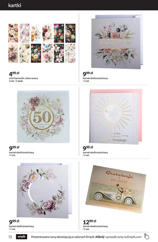 Empik - gazetka promocyjna Tom kultury: Prezenty od poniedziałku 02.02 do wtorku 10.02 - strona 72