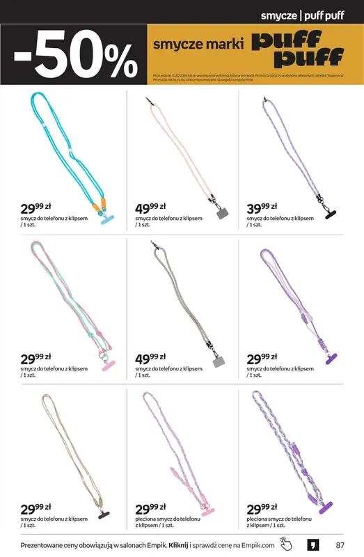 Empik - gazetka promocyjna Tom kultury: Prezenty od poniedziałku 02.02 do wtorku 10.02 - strona 87