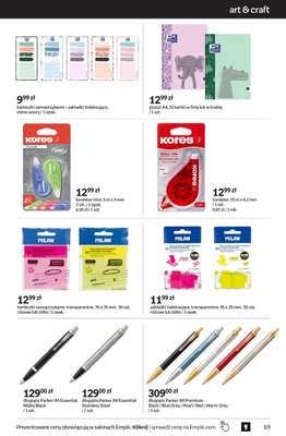 Karteczki samoprzylepne + zakładki indeksujące, różne wzory