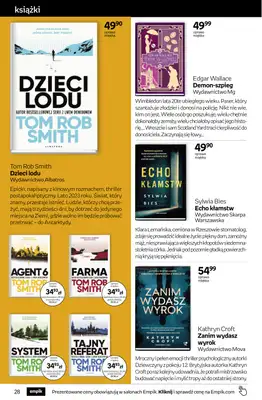 Empik - gazetka promocyjna Tom kultury: Prezenty od poniedziałku 02.02 do wtorku 10.02 - strona 28