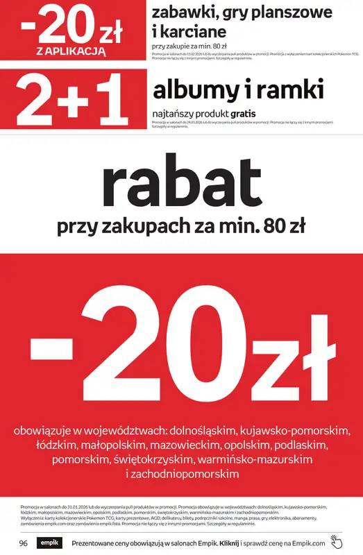 Empik - gazetka promocyjna Tom kultury: Prezenty od poniedziałku 02.02 do wtorku 10.02 - strona 96