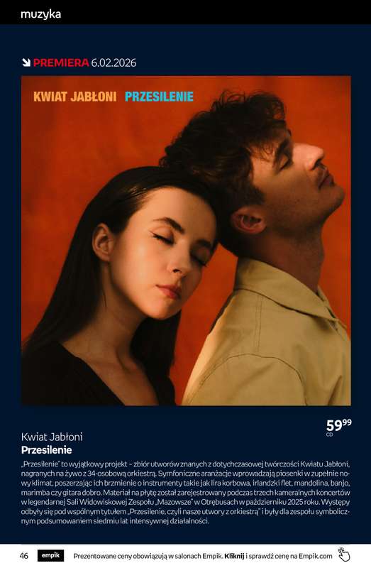 Empik - gazetka promocyjna Tom kultury: Prezenty od poniedziałku 02.02 do wtorku 10.02 - strona 46