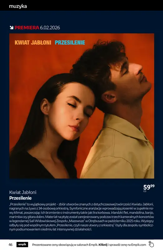 Empik - gazetka promocyjna Tom kultury: Prezenty od poniedziałku 02.02 do wtorku 10.02 - strona 46