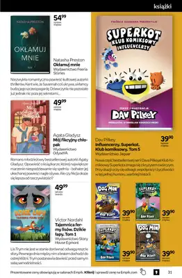 BEST SALE - gazetka promocyjna Empik I Tom kultury: Prezenty od poniedziałku 02.02 do wtorku 10.02 - strona 31