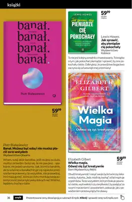 BEST SALE - gazetka promocyjna Empik I Tom kultury: Prezenty od poniedziałku 02.02 do wtorku 10.02 - strona 36