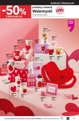 BEST SALE - gazetka promocyjna Empik I Tom kultury: Prezenty od poniedziałku 02.02 do wtorku 10.02 - strona 77