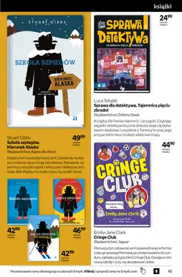 BEST SALE - gazetka promocyjna Empik I Tom kultury: Prezenty od poniedziałku 02.02 do wtorku 10.02 - strona 45