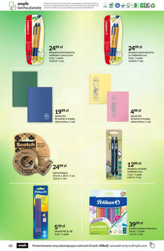 BEST SALE - gazetka promocyjna Empik I Tom kultury: Prezenty od poniedziałku 02.02 do wtorku 10.02 - strona 66