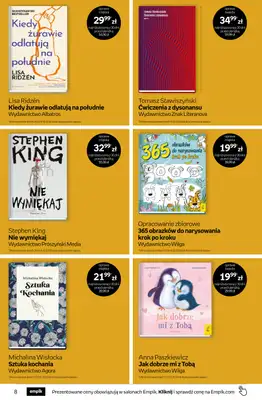BEST SALE - gazetka promocyjna Empik I Tom kultury: Prezenty od poniedziałku 02.02 do wtorku 10.02 - strona 8