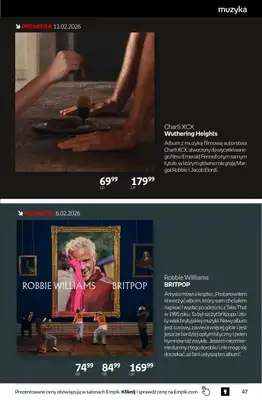 BEST SALE - gazetka promocyjna Empik I Tom kultury: Prezenty od poniedziałku 02.02 do wtorku 10.02 - strona 47
