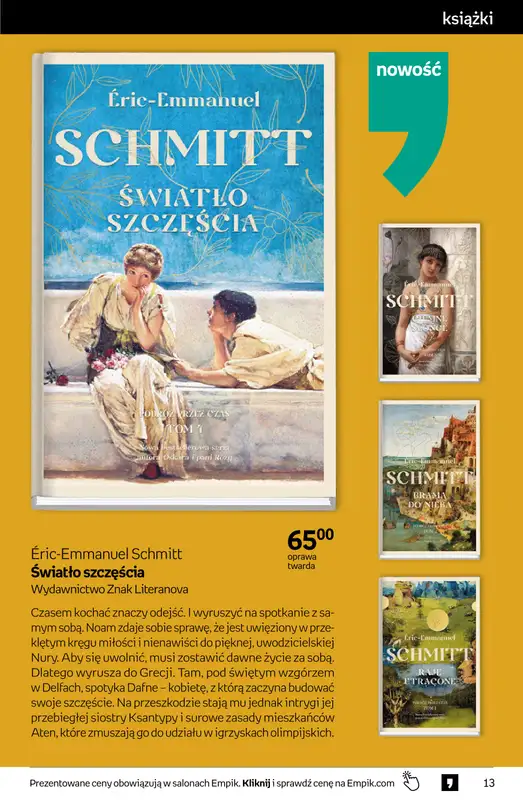 BEST SALE - gazetka promocyjna Empik I Tom kultury: Prezenty od poniedziałku 02.02 do wtorku 10.02 - strona 13