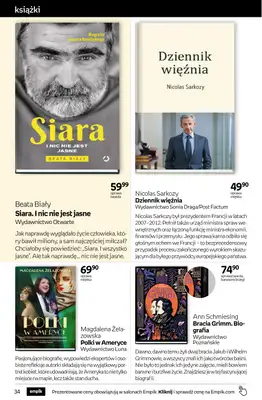 BEST SALE - gazetka promocyjna Empik I Tom kultury: Prezenty od poniedziałku 02.02 do wtorku 10.02 - strona 34