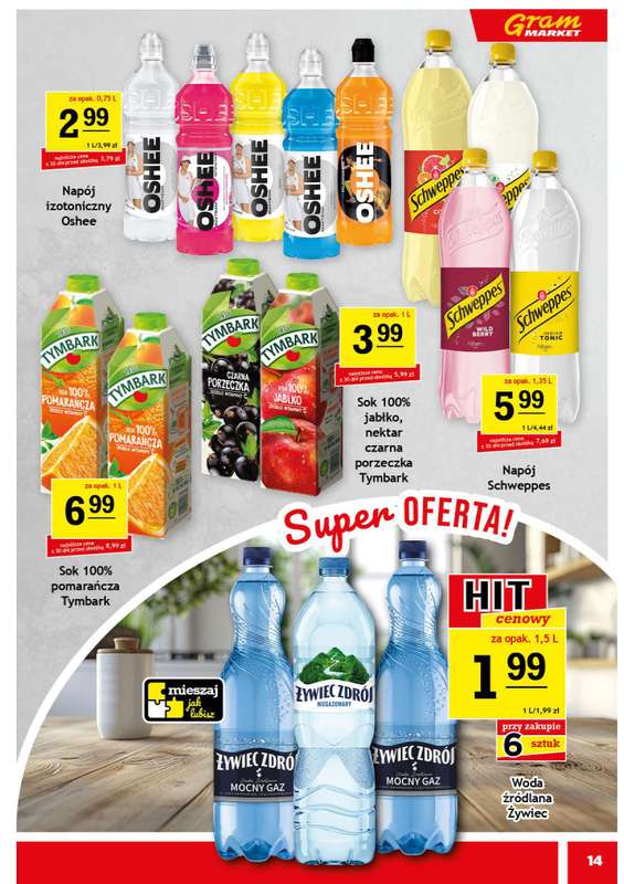 Gram Market - gazetka promocyjna Gazetka od środy 04.02 do wtorku 10.02 - strona 14